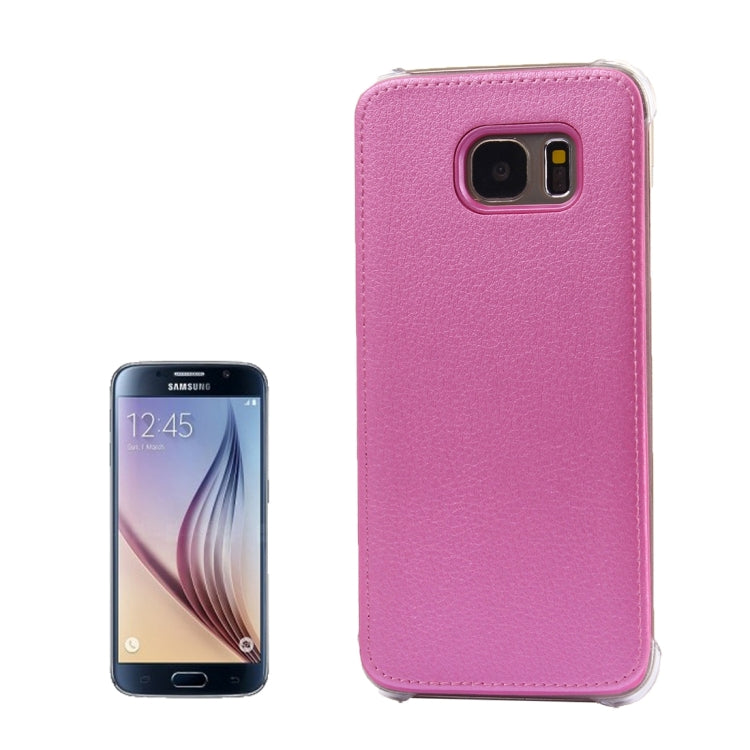 For Galaxy S7 / G930 Litchi Texture Single Bottom Leather Case Back Cover Shell