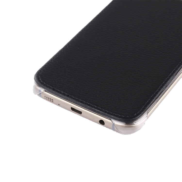For Galaxy S7 Edge / G935 Litchi Texture Single Bottom Leather Case Back Cover Shell