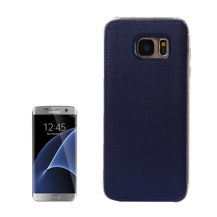 For Galaxy S7 Edge / G935 Litchi Texture Single Bottom Leather Case Back Cover Shell