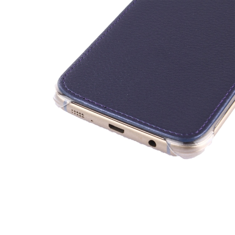 For Galaxy S7 Edge / G935 Litchi Texture Single Bottom Leather Case Back Cover Shell