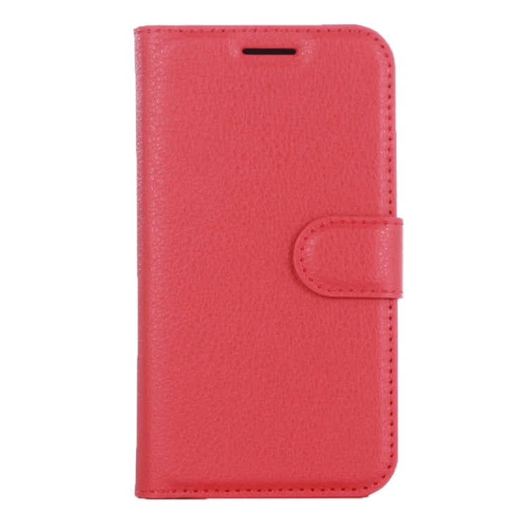 For Galaxy J1 Pro & J1 (2016) / J120 Litchi Texture Horizontal Flip Leather Case with Magnetic Buckle & Holder & Card Slots & Wallet