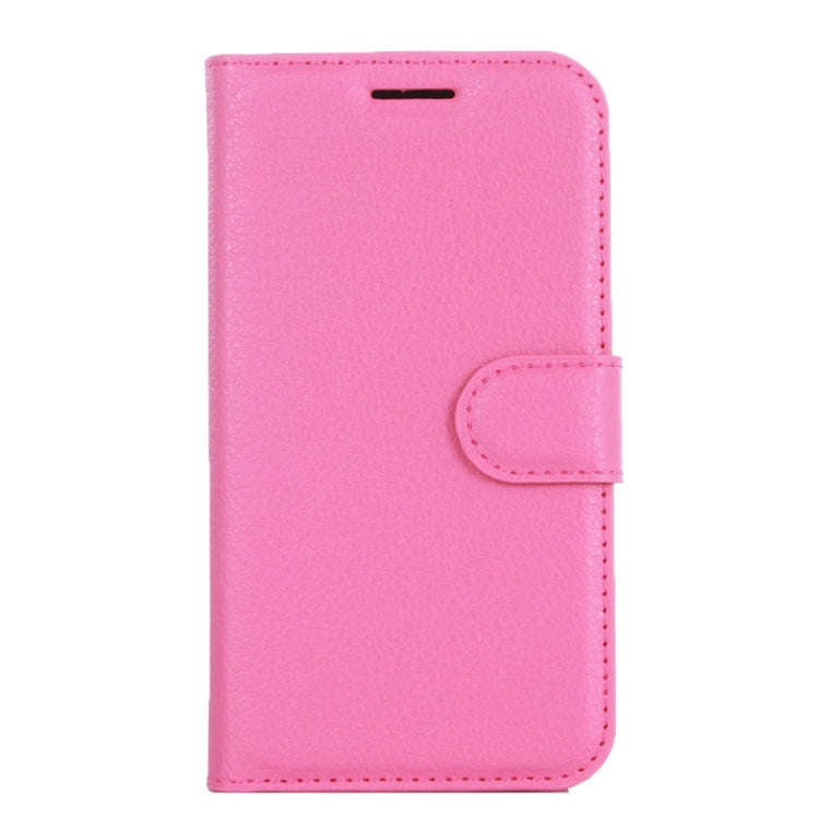 Litchi Texture Horizontal Flip Leather Case for Galaxy J2 Pro (2016) & J2 (2016) / J210F, with Magnetic Buckle & Holder & Card Slots & Wallet