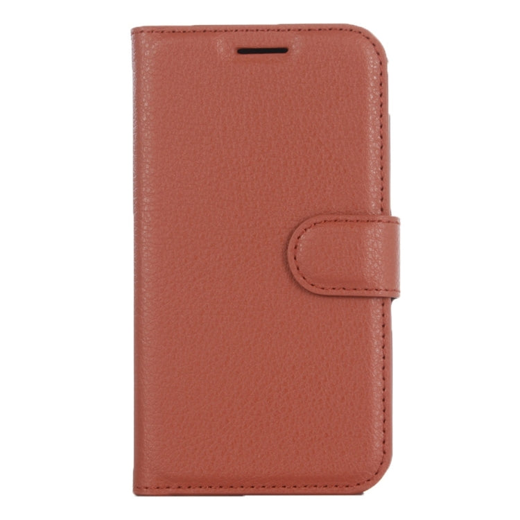 Litchi Texture Horizontal Flip Leather Case for Galaxy J2 Pro (2016) & J2 (2016) / J210F, with Magnetic Buckle & Holder & Card Slots & Wallet