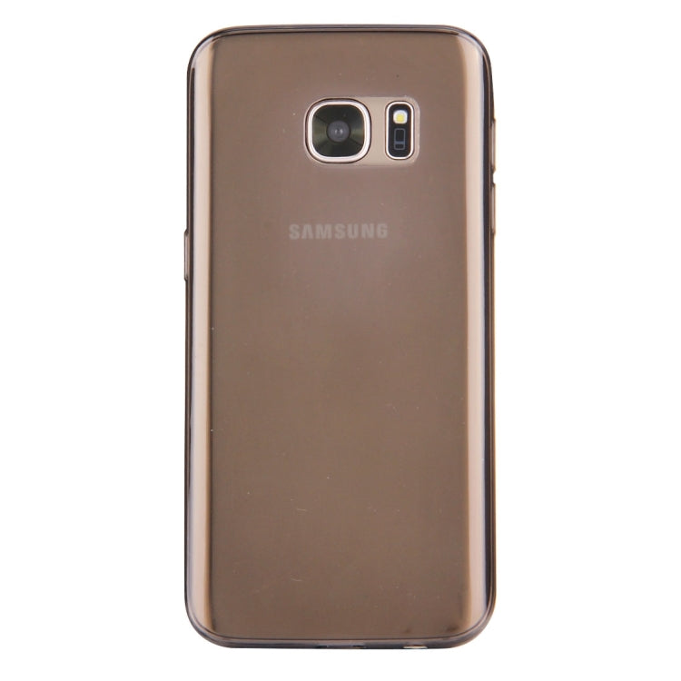 For Galaxy S7 / G930 0.75mm Ultra-thin Transparent TPU Protective Case(Grey)