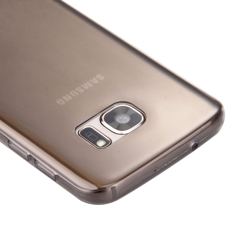 For Galaxy S7 / G930 0.75mm Ultra-thin Transparent TPU Protective Case(Grey)