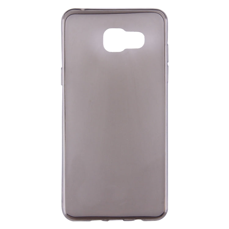 For Galaxy A5 (2016) / A510 0.75mm Ultra-thin Transparent TPU Protective Case(Grey)