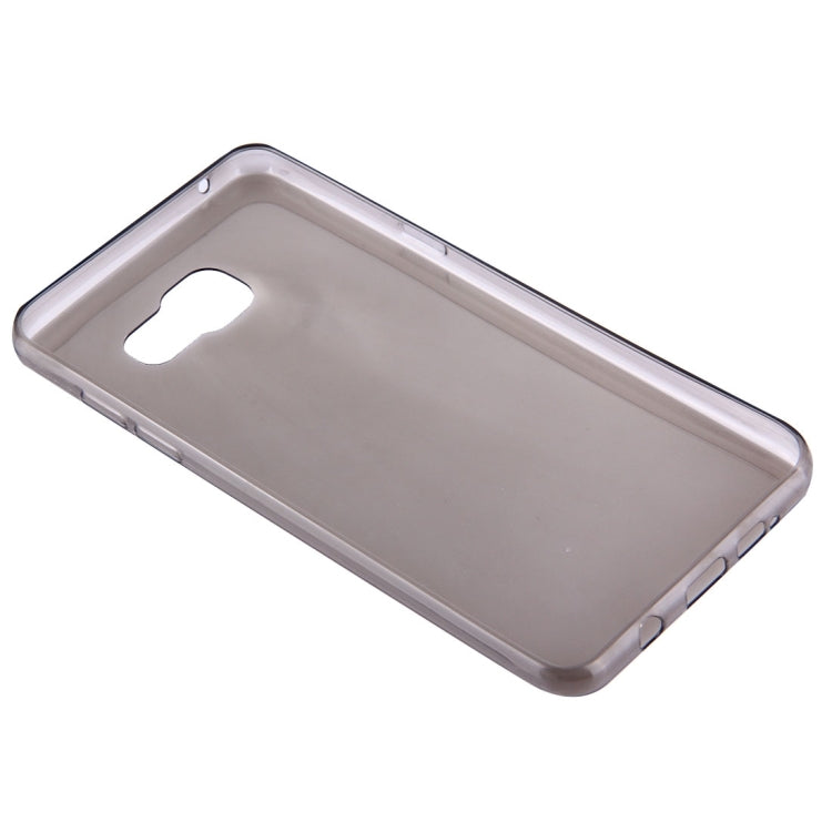 For Galaxy A5 (2016) / A510 0.75mm Ultra-thin Transparent TPU Protective Case(Grey)