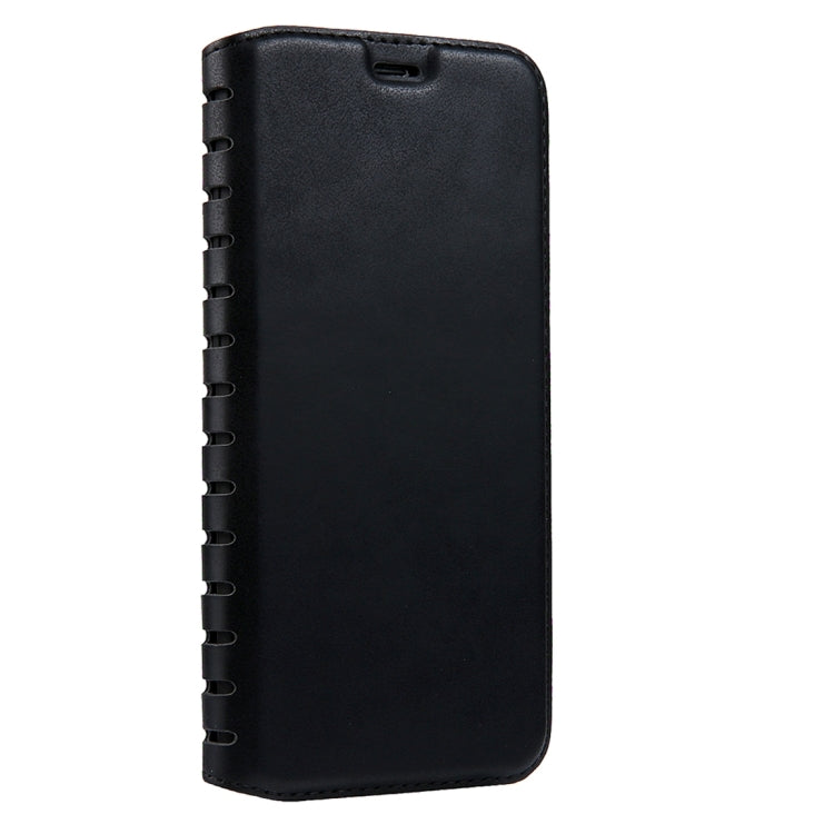 For Galaxy S8 PU Retro Texture with Absorption Horizontal Flip Leather Case with Holder & Card Slots