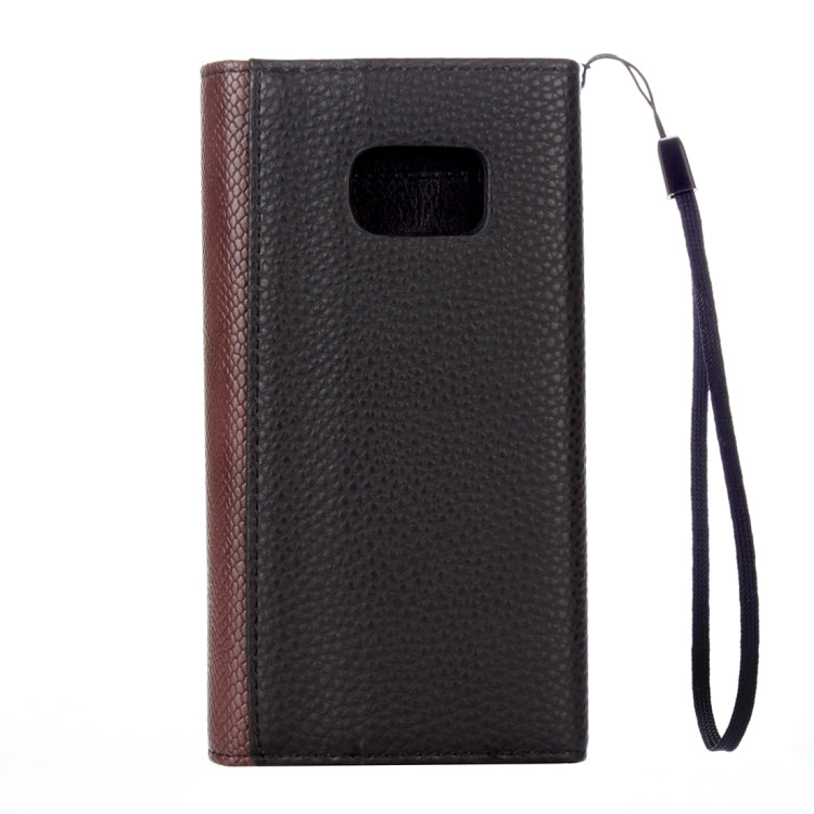 For Galaxy S7 / G930 Envelope Style Horizontal Flip Leather Case with Magnetic Buckle & Holder & Card Slots & Photo frame & Wallet & Lanyard