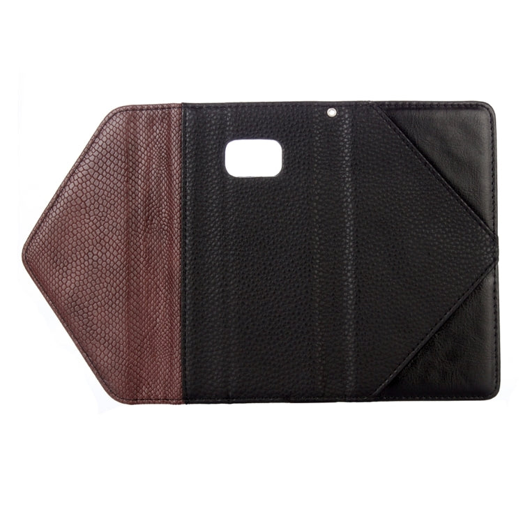 For Galaxy S7 / G930 Envelope Style Horizontal Flip Leather Case with Magnetic Buckle & Holder & Card Slots & Photo frame & Wallet & Lanyard