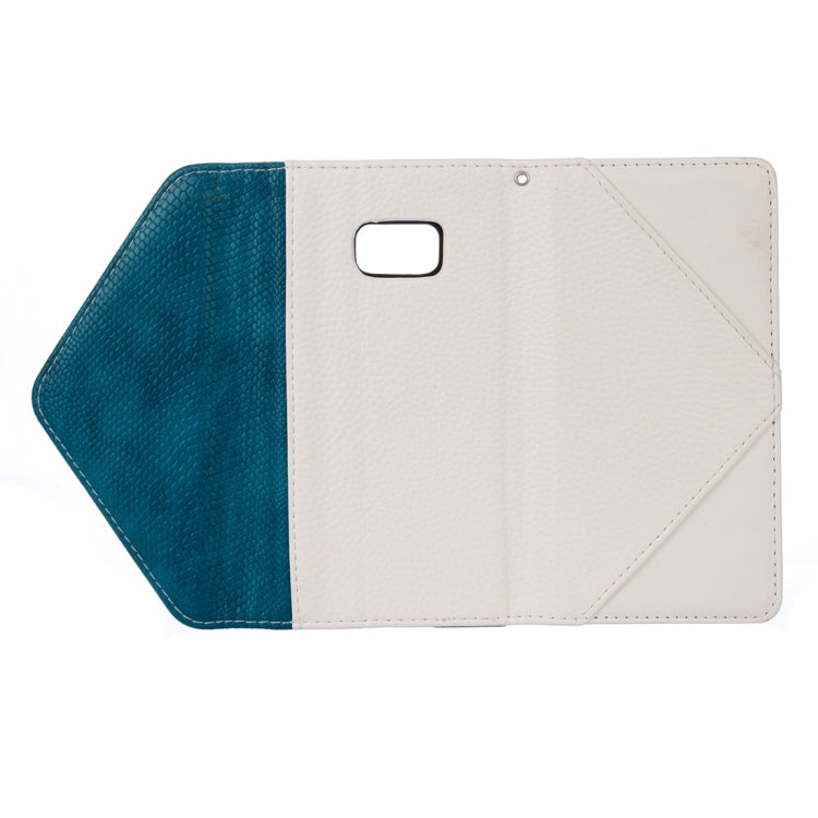 For Galaxy S6 / G920 Envelope Style Horizontal Flip Leather Case with Magnetic Buckle & Holder & Card Slots & Photo frame & Wallet & Lanyard