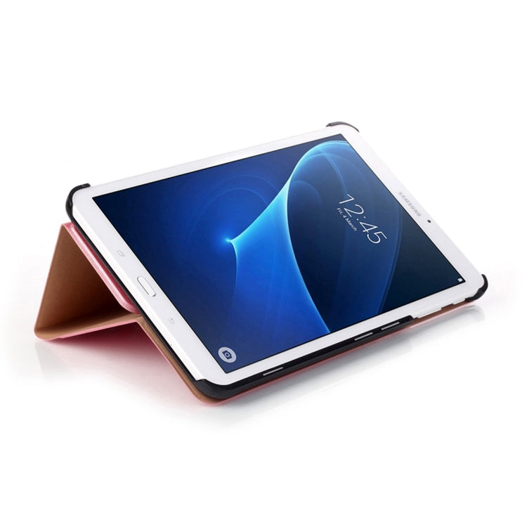 For Galaxy Tab A 7.0 (2016) / T280/T285 Stone Texture Horizontal Flip Leather Case with 2-folding Holder