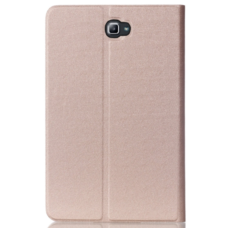For Galaxy Tab A 10.1 (2016) / T580/T585 Stone Texture Horizontal Flip Leather Case with 2-folding Holder & Sleep / Wake-up Function
