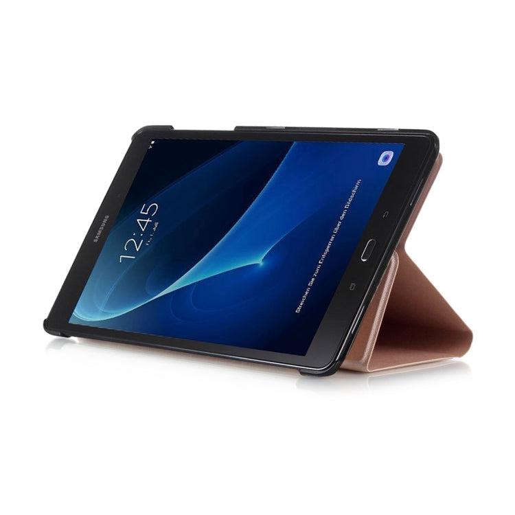For Galaxy Tab A 10.1 (2016) / T580/T585 Stone Texture Horizontal Flip Leather Case with 2-folding Holder & Sleep / Wake-up Function