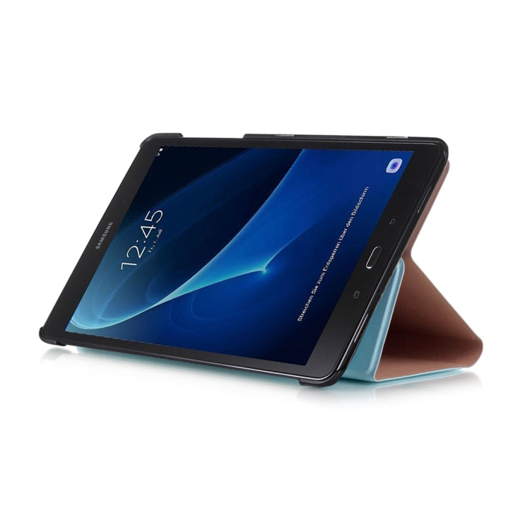 For Galaxy Tab A 10.1 (2016) / T580/T585 Stone Texture Horizontal Flip Leather Case with 2-folding Holder & Sleep / Wake-up Function
