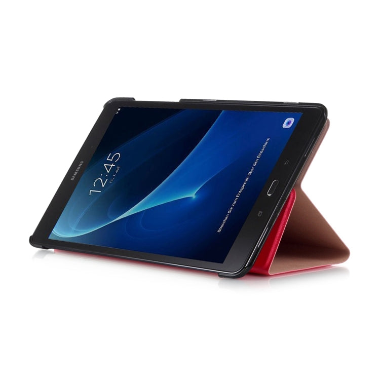 For Galaxy Tab A 10.1 (2016) / T580/T585 Stone Texture Horizontal Flip Leather Case with 2-folding Holder & Sleep / Wake-up Function