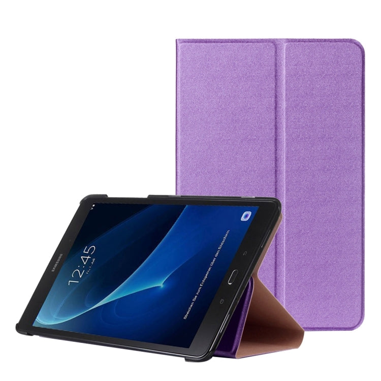For Galaxy Tab A 10.1 (2016) / T580/T585 Stone Texture Horizontal Flip Leather Case with 2-folding Holder & Sleep / Wake-up Function