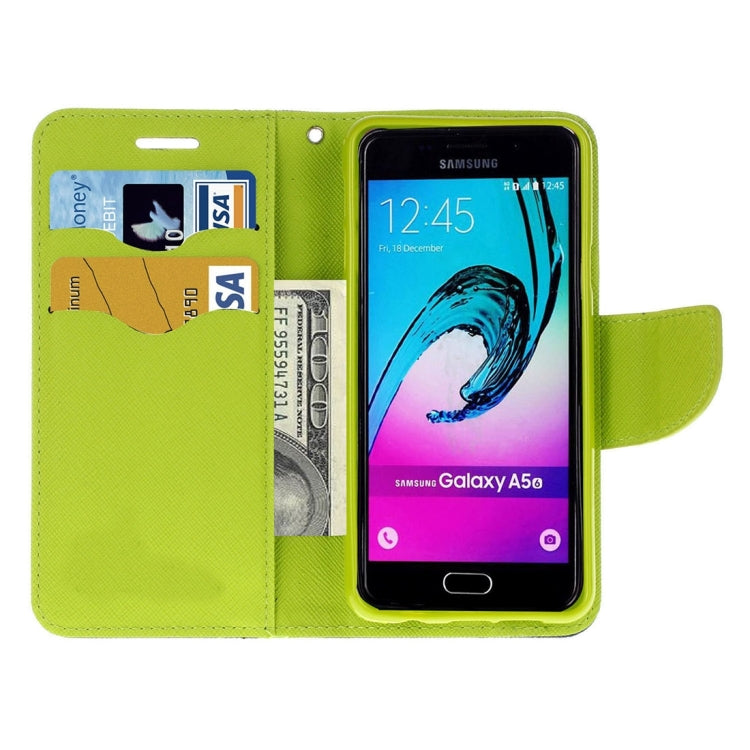For Galaxy A3 (2016) / A310 Cross Texture Horizontal Flip Leather Case with Magnetic Buckle & Holder & Card Slots & Wallet 