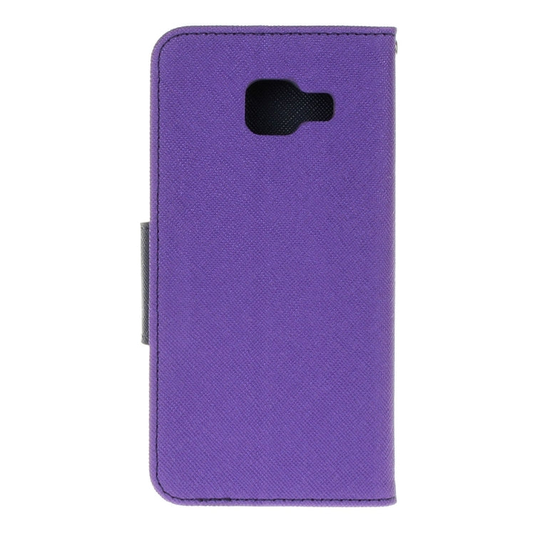 For Galaxy A3 (2016) / A310 Cross Texture Horizontal Flip Leather Case with Magnetic Buckle & Holder & Card Slots & Wallet 