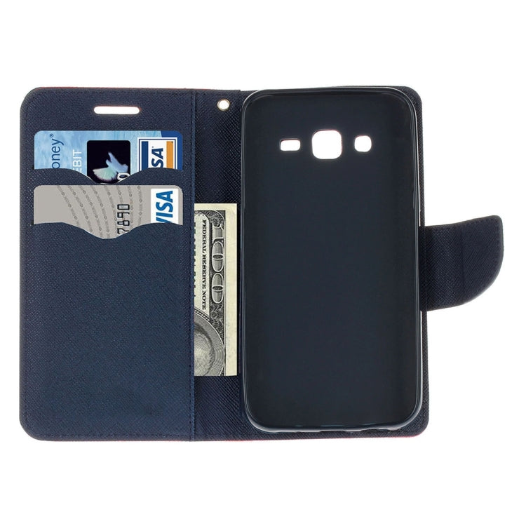 For Galaxy A5 (2016) / A510 Cross Texture Horizontal Flip Leather Case with Magnetic Buckle & Holder & Card Slots & Wallet