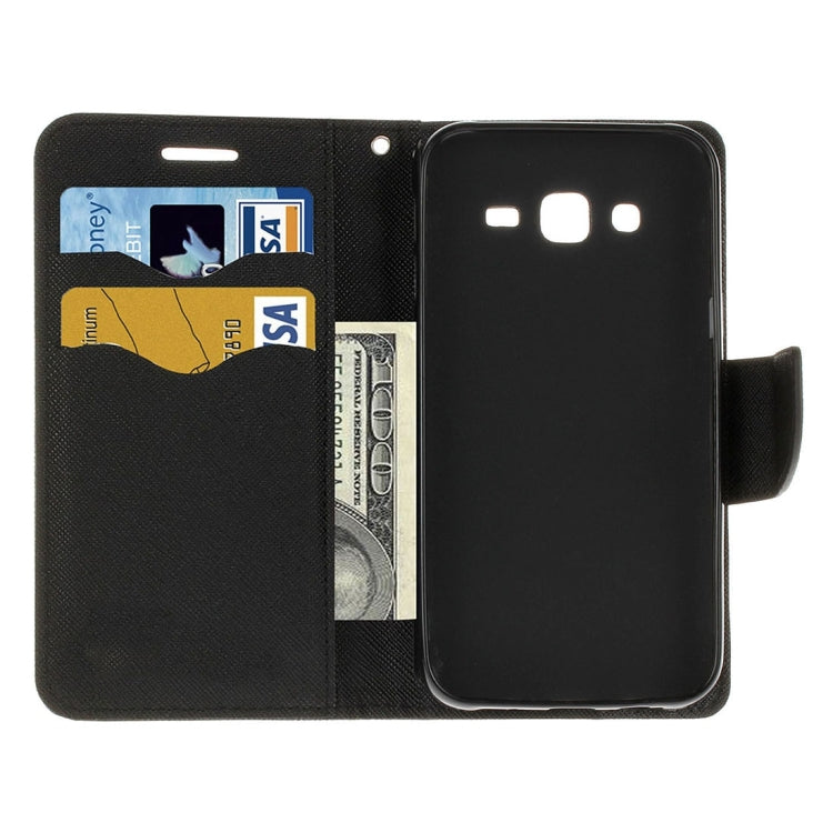 For Galaxy A5 (2016) / A510 Cross Texture Horizontal Flip Leather Case with Magnetic Buckle & Holder & Card Slots & Wallet