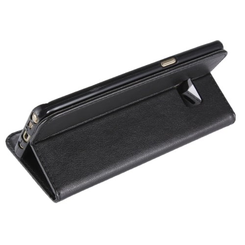 For Galaxy Note 7 / N930 Lambskin Texture Flip Leather Case with Holder & Card Slots & Wallet