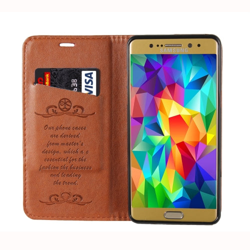 For Galaxy Note 7 / N930 Lambskin Texture Flip Leather Case with Holder & Card Slots & Wallet