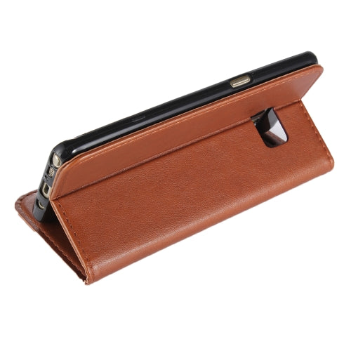 For Galaxy Note 7 / N930 Lambskin Texture Flip Leather Case with Holder & Card Slots & Wallet