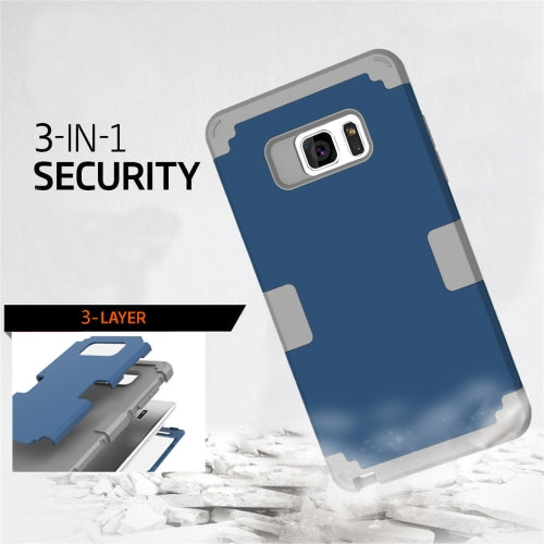 For Galaxy Note 7 / N930 Separable contrast color PC + Silicone Combination Case