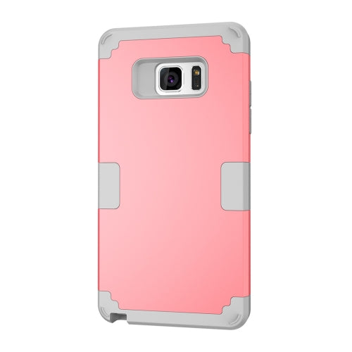 For Galaxy Note 7 / N930 Separable contrast color PC + Silicone Combination Case