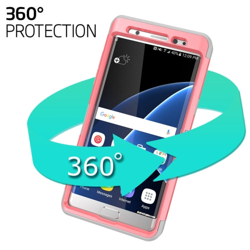 For Galaxy Note 7 / N930 Separable contrast color PC + Silicone Combination Case