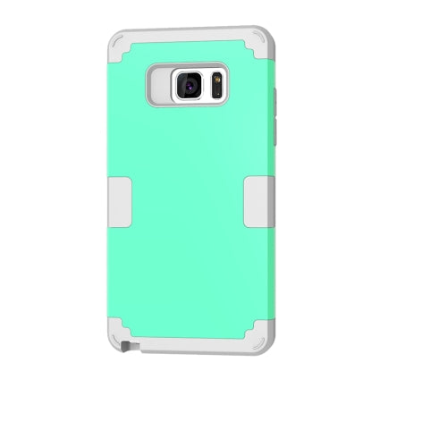 For Galaxy Note 7 / N930 Separable contrast color PC + Silicone Combination Case