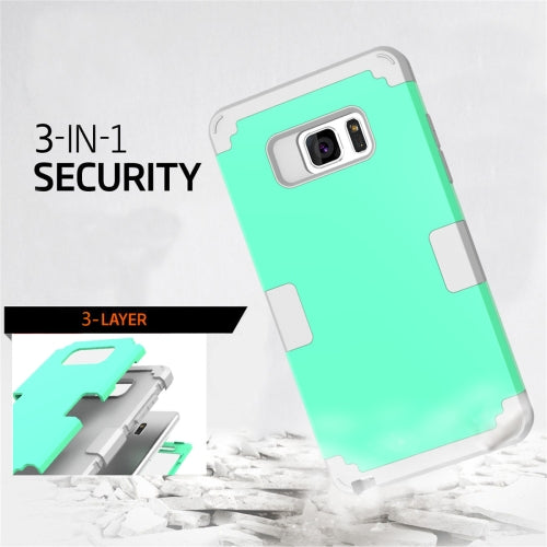 For Galaxy Note 7 / N930 Separable contrast color PC + Silicone Combination Case