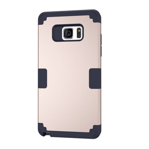 For Galaxy Note 7 / N930 Separable contrast color PC + Silicone Combination Case