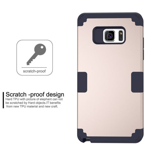 For Galaxy Note 7 / N930 Separable contrast color PC + Silicone Combination Case