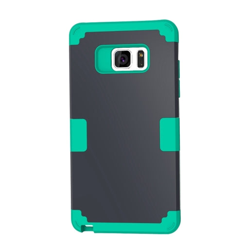 For Galaxy Note 7 / N930 Separable contrast color PC + Silicone Combination Case