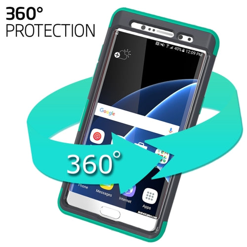 For Galaxy Note 7 / N930 Separable contrast color PC + Silicone Combination Case