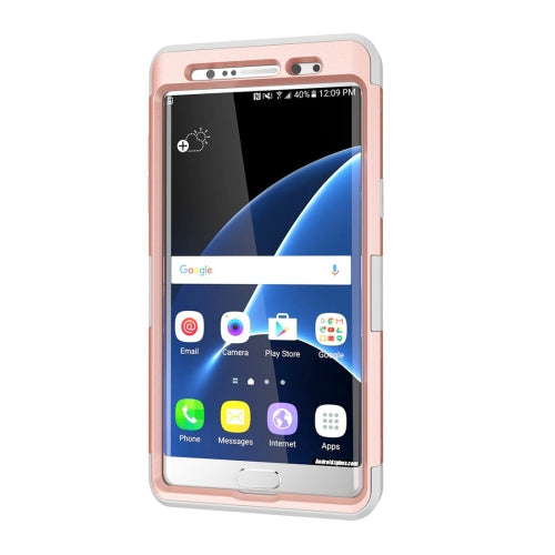 For Galaxy Note 7 / N930 Separable contrast color PC + Silicone Combination Case