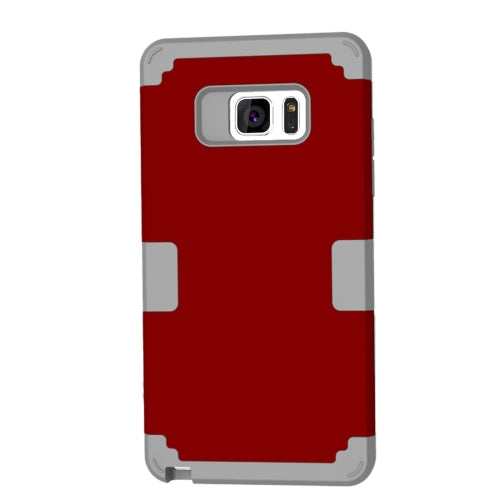 For Galaxy Note 7 / N930 Separable contrast color PC + Silicone Combination Case