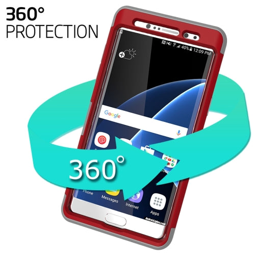 For Galaxy Note 7 / N930 Separable contrast color PC + Silicone Combination Case