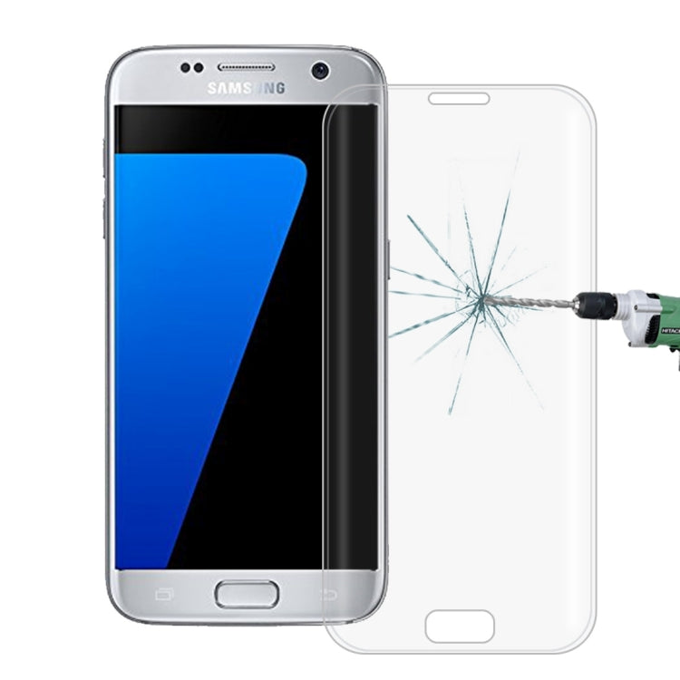 Full Screen Curved Tempered Glass  For Galaxy S7