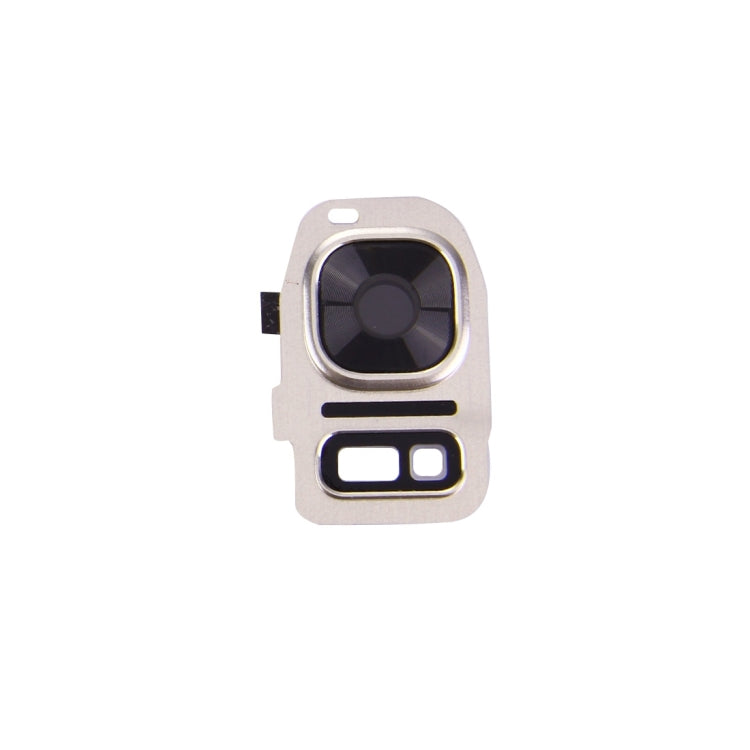For Galaxy S7 / G930 10pcs Rear Camera Lens Cover + Flashlight Bracker
