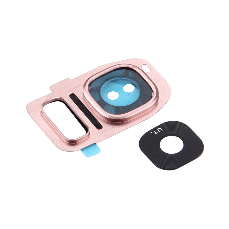 For Galaxy S7 / G930 10pcs Rear Camera Lens Cover + Flashlight Bracker