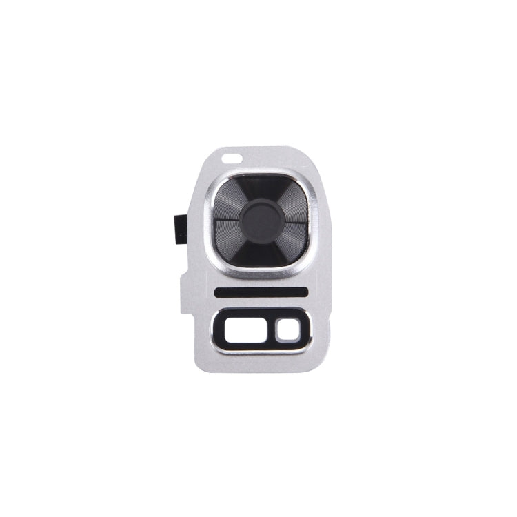 For Galaxy S7 / G930 10pcs Rear Camera Lens Cover + Flashlight Bracker