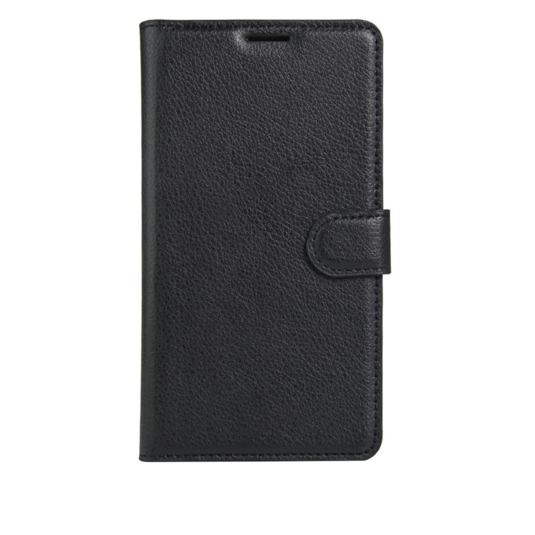For Galaxy A8(2016) / A810 Litchi Texture Horizontal Flip PU Leather Case with Holder & Card Slots & Wallet