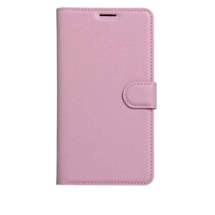 For Galaxy A8(2016) / A810 Litchi Texture Horizontal Flip PU Leather Case with Holder & Card Slots & Wallet