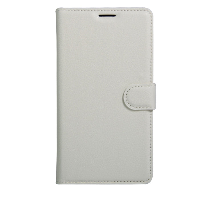 For Galaxy A8(2016) / A810 Litchi Texture Horizontal Flip PU Leather Case with Holder & Card Slots & Wallet