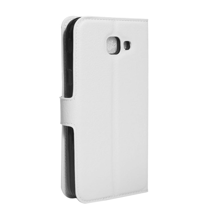 For Galaxy A8(2016) / A810 Litchi Texture Horizontal Flip PU Leather Case with Holder & Card Slots & Wallet