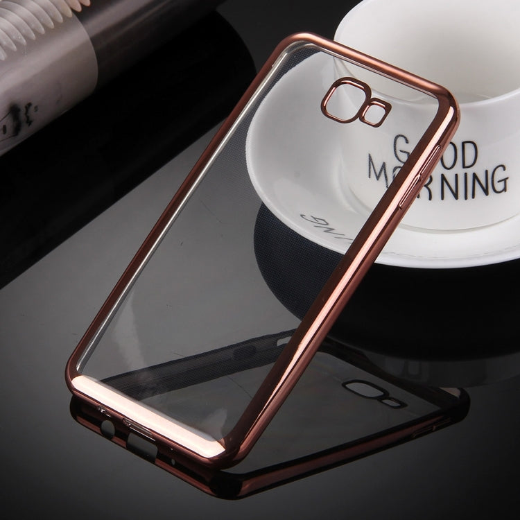 For Galaxy J5 Prime Electroplating Soft TPU Protective Cover Case