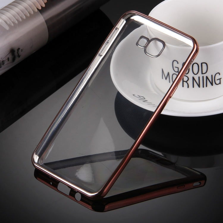 For Galaxy J5 Prime Electroplating Soft TPU Protective Cover Case
